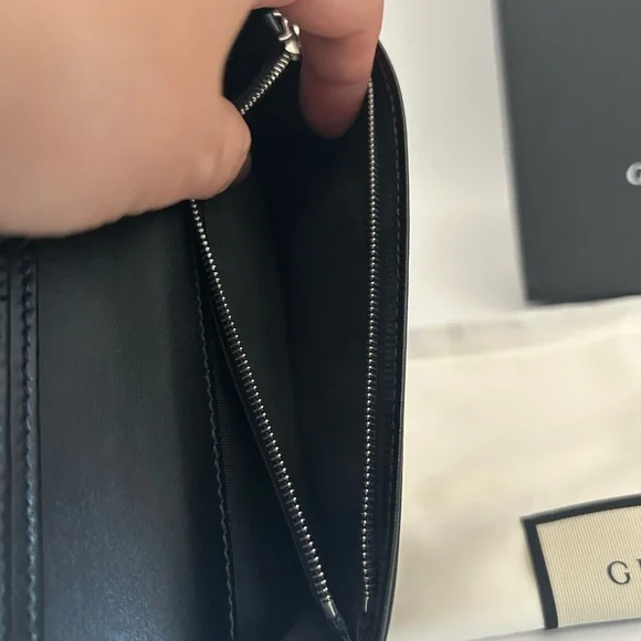 Gucci Black Leather Wallet - Picture 6 of 14